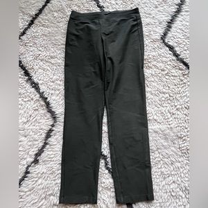 Eileen Fisher Stretch Pants – Dark Green – XS